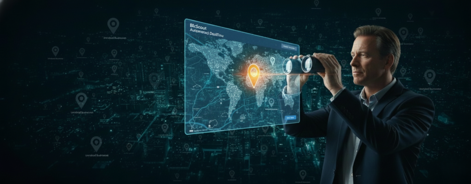 Frustrated man sifting through listings